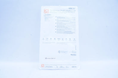 Teleflex PT-65509-S Arow Percutaneous Sheath Introducer Set 6Fr x 2.8mm x 5cm(x)